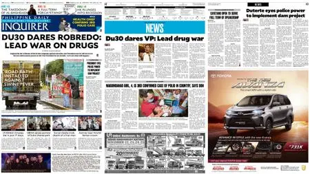 Philippine Daily Inquirer – October 29, 2019