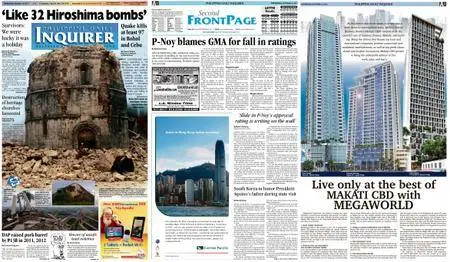 Philippine Daily Inquirer – October 16, 2013