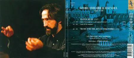 Jordi Savall & Le Concert Des Nations - Handel - Water Music & Music For The Royal Fireworks (2008) {Alia Vox AVSA 9860}