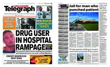 Lancashire Telegraph (Blackburn, Darwen, Hyndburn, Ribble Valley) – October 17, 2018