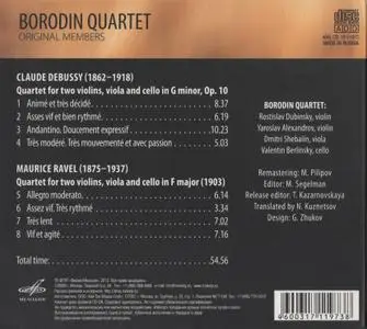 Borodin Quartet - Ravel & Debussy: String Quartets (2012)