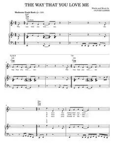 (It's Just) The Way That You Love Me - Paula Abdul (Piano-Vocal-Guitar)