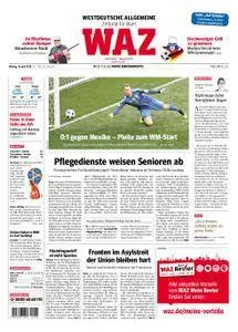 WAZ Westdeutsche Allgemeine Zeitung Buer - 18. Juni 2018