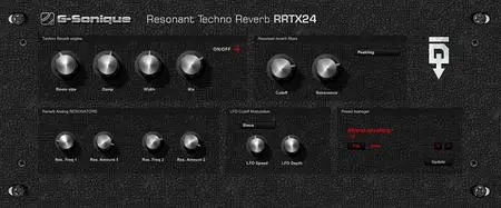 G-Sonique RRTX24 Resonant Techno Reverb v1.0