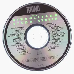 Ringo Starr - Starr Struck: Best of Ringo Starr, Vol. 2 (1989)