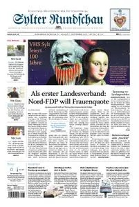 Sylter Rundschau - 31. August 2019