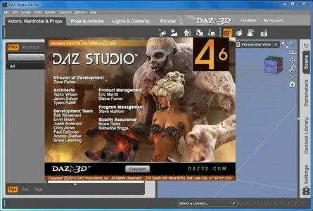 DAZ Studio 4.6.0.18 Pro