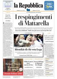 la Repubblica – 23 maggio 2019