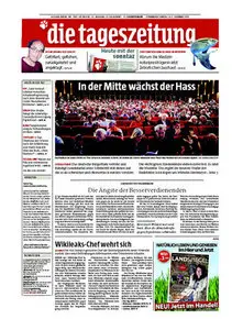 Tageszeitung TAZ vom 4 Dezember 2010