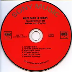Miles Davis - Miles Davis In Europe (1964) {2006 DSD Japan Mini LP Edition Analog Collection SICP 1210}