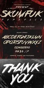 Scamfuk Ac Font Style