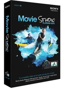 Sony Movie Studio Platinum 12.0 Suite 12.0.575 / 12.0.576 Multilingual (x86/x64)