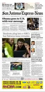 San Antonio Express News September 25, 2014