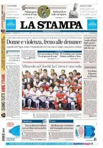 La Stampa Alessandria - 21 Gennaio 2018