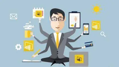 Power BI: Create a Power BI Productivity Dashboard
