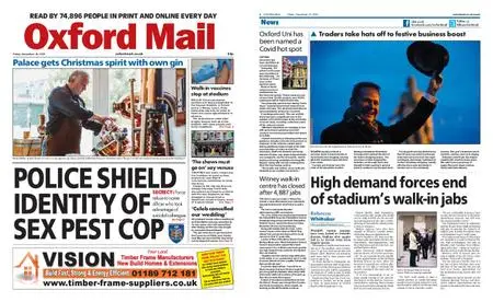 Oxford Mail – December 10, 2021