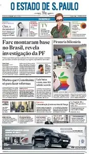 Jornal O Estado de SP em PDF, Domingo, 16 de Maio de 2010