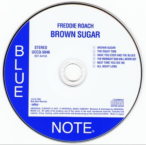 Freddie Roach - Brown Sugar (1964) {2014 Japan SHM-CD Blue Note 24-192 Remaster UCCQ-5046}