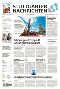 Stuttgarter Nachrichten Blick vom Fernsehturm - 09. August 2019
