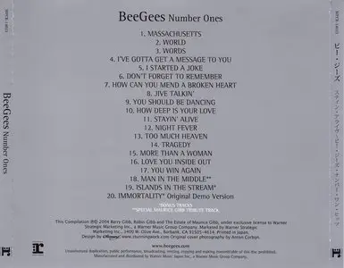 Bee Gees - Number Ones (2004) {2010, Japanese Reissue}