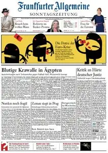 Frankfurter Allgemeine Zeitung am Sonntag, 27. Januar 2013