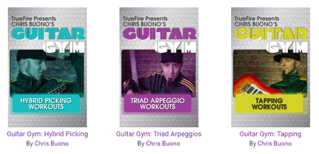 Truefire: Guitar Gym - Hybrid Picking, Tapping, Triad Arpeggious [repost]