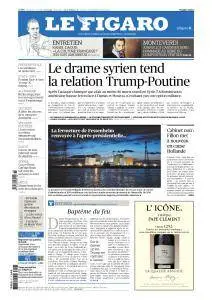 Le Figaro du Vendredi 7 Avril 2017