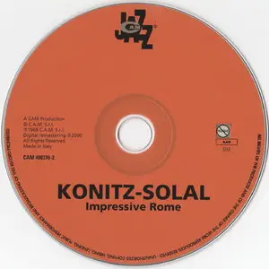 Lee Konitz - Martial Solal Quartet - Impressive Rome (1968) [Remastered 2000]