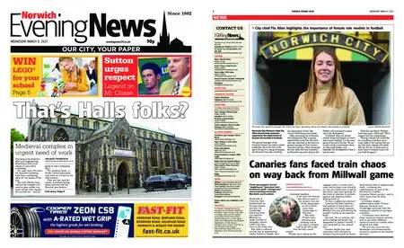 Norwich Evening News – March 08, 2023