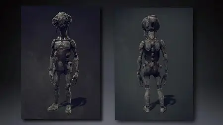 Zbrushworkshops - Sci-Fi Character Workshop with Daniel Bystedt