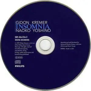 Gidon Kremer & Naoko Yoshino - Insomnia (1999)