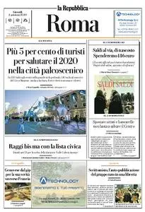 la Repubblica Roma - 2 Gennaio 2020