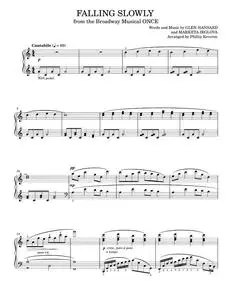 Falling Slowly [Classical version] (from the musical Once) (arr. Phillip Keveren) - Glen Hansard & M (Piano Solo)