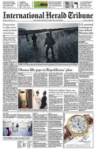 International Herald Tribune October 18 2010