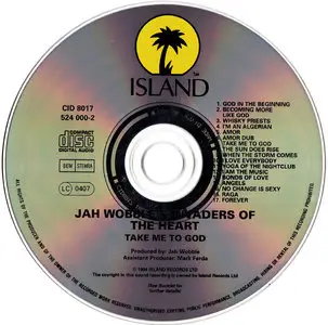 Jah Wobble's Invaders Of The Heart - Take Me To God (1994)