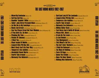 Bob Dylan - The Lost Mono Mixes 1962-1967 - Fan Made Project - Not For Sale! (2017) {Ass Blaster Records AB022}