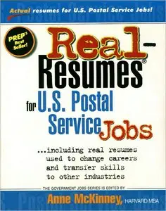 Real Resumes for U.S. Postal Service Jobs (Government Jobs Series)