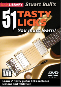 Lick Library - 51 Tasty Licks You Must Learn with Stuart Bull (2015)