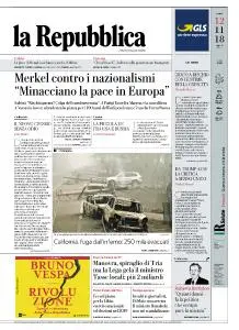 la Repubblica - 12 Novembre 2018