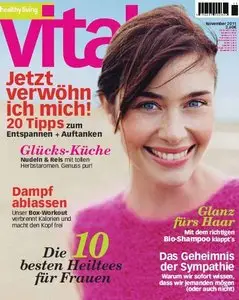 Vital healthy living Magazin November No 11 2011