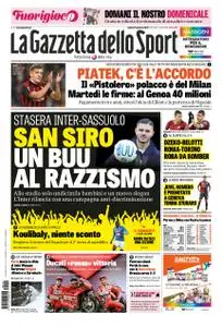 La Gazzetta dello Sport Roma – 19 gennaio 2019