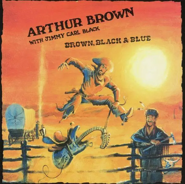 Arthur Brown with Jimmy Carl Black - Brown, Black & Blue (1988 ...