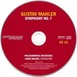 Gustav Mahler - Complete Symphonies Nos. 1-9 - Lorin Maazel (2017) {15CD Box Set Signum Classics SIGCD363}