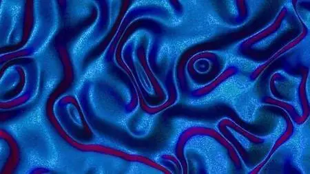 Blue Metallic Surface Wave 1575339