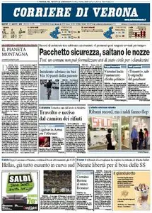 CORRIERE DI VERONA 11-08-2009
