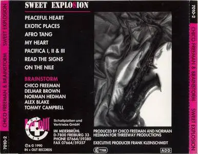 Chico Freeman & Brainstorm - Sweet Explosion (1990) {In+Out Records 7010-2}
