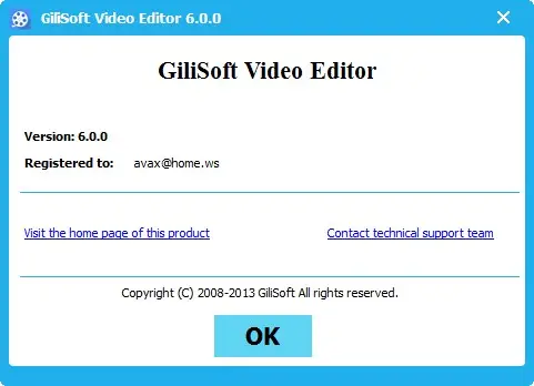 GiliSoft Video Editor 6.0.0