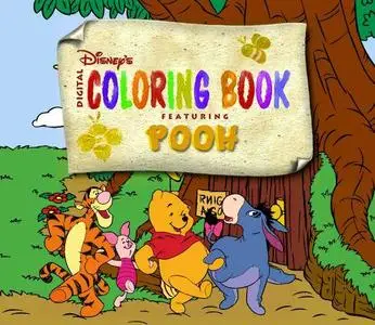 Disney's Digital coloring Book Featuring Pooh