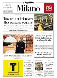 la Repubblica Milano - 6 Aprile 2022
