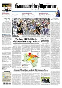 Hannoversche Allgemeine Zeitung - 03.06.2011